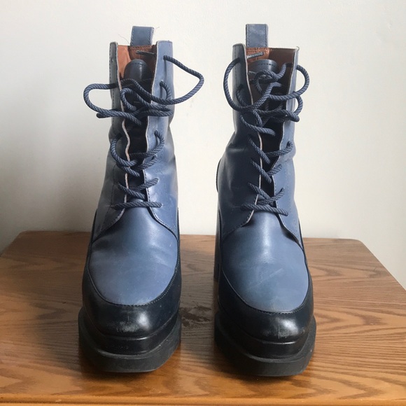 & Other Stories Shoes - & Other Stories Platform Lace up Boots